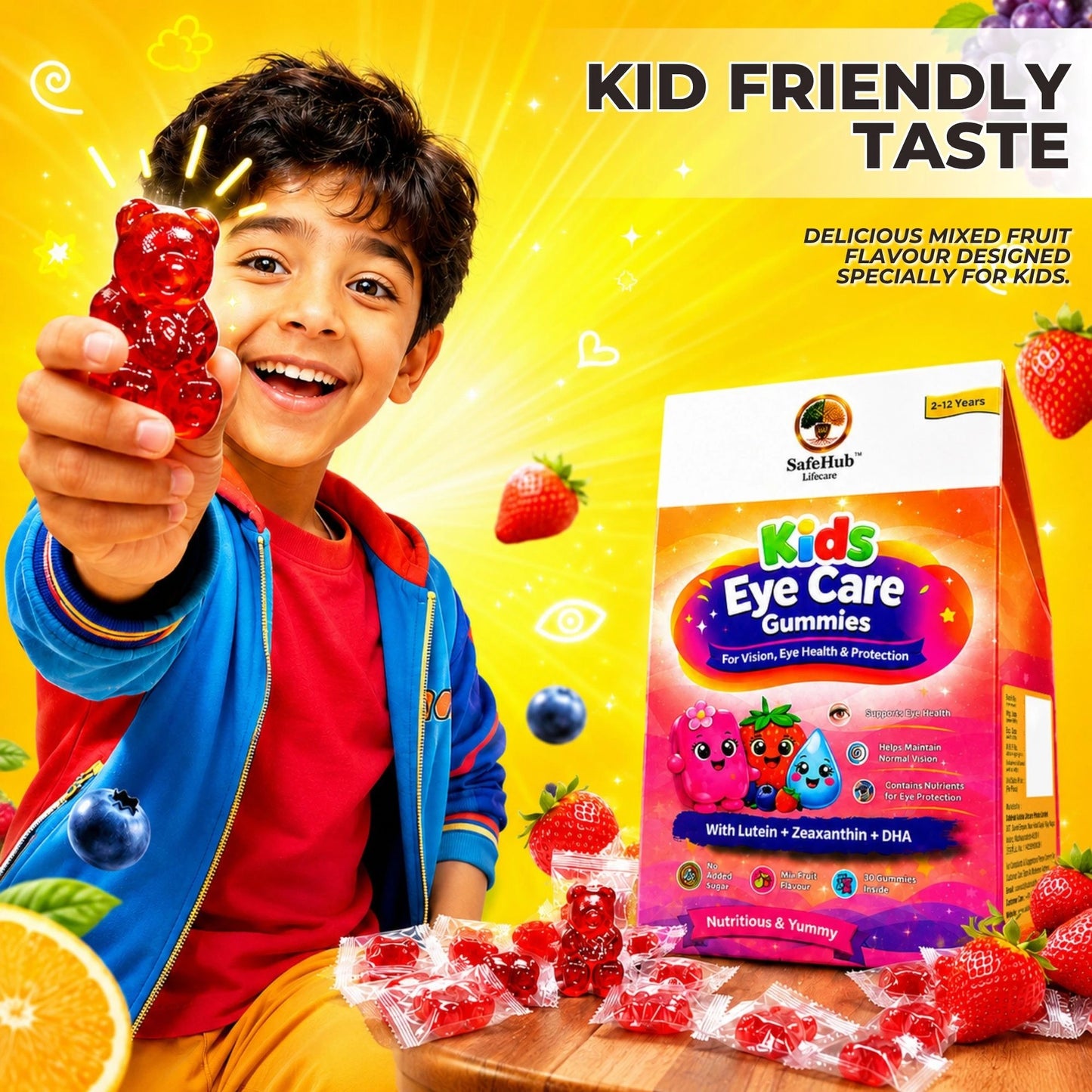 Safehub Kids Eye Care Gummies