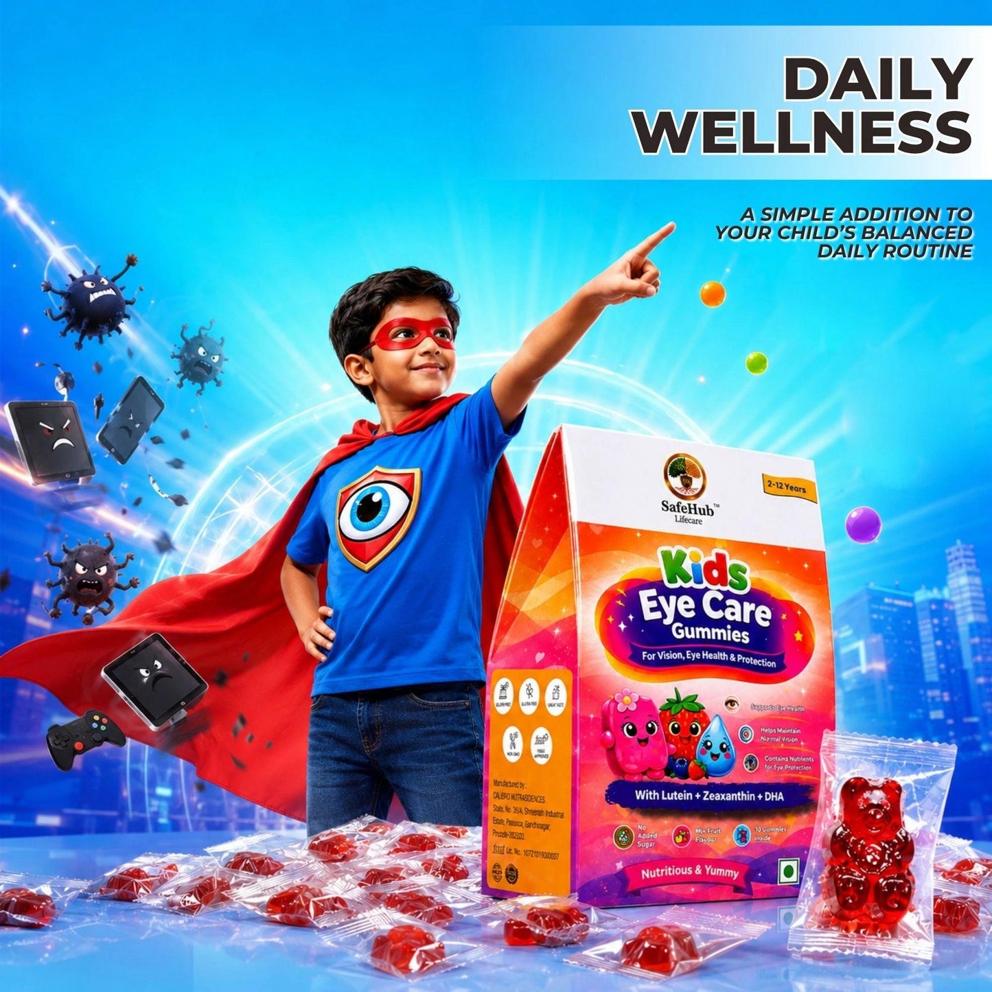 Safehub Kids Eye Care Gummies