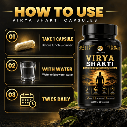 Virya Shakti 100% Ayurvedic with African Herbs