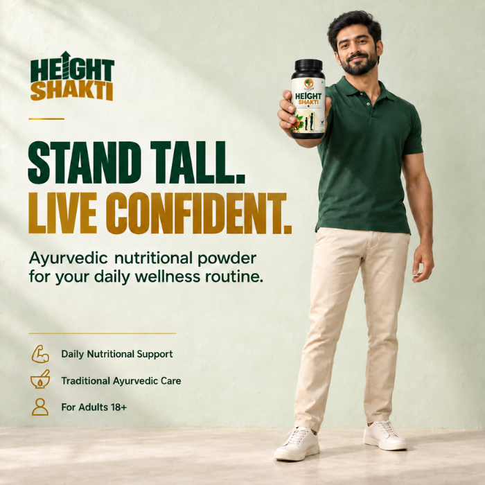 Height Shakti – Ayurvedic Herbal Height Support Formula ( 150Gm powder )