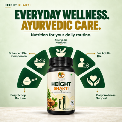 Height Shakti – Ayurvedic Herbal Height Support Formula ( 150Gm powder )