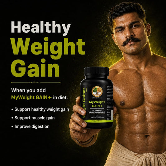 My WeightGain + ( 90 Tablets ) 100% Ayurvedic