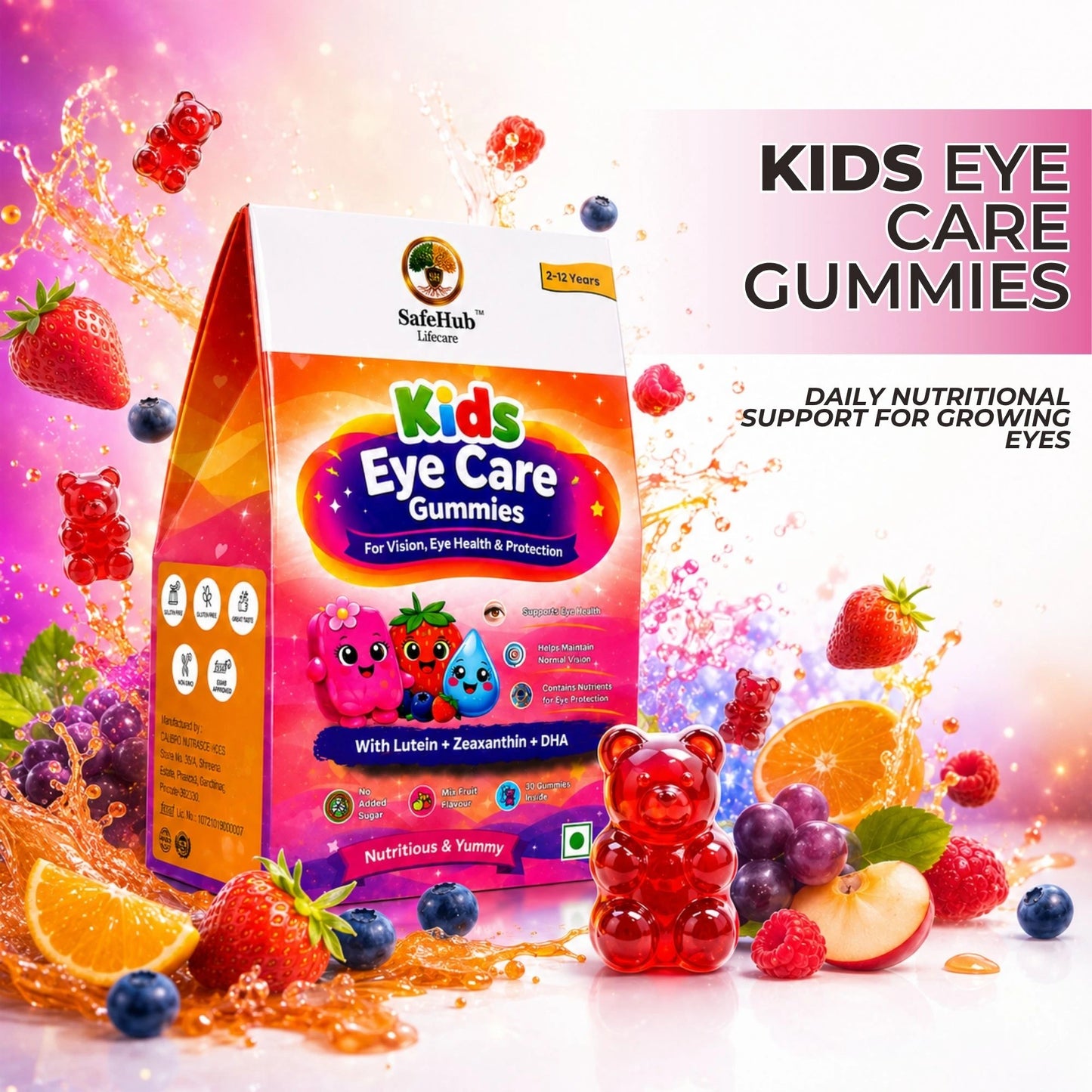 Safehub Kids Eye Care Gummies