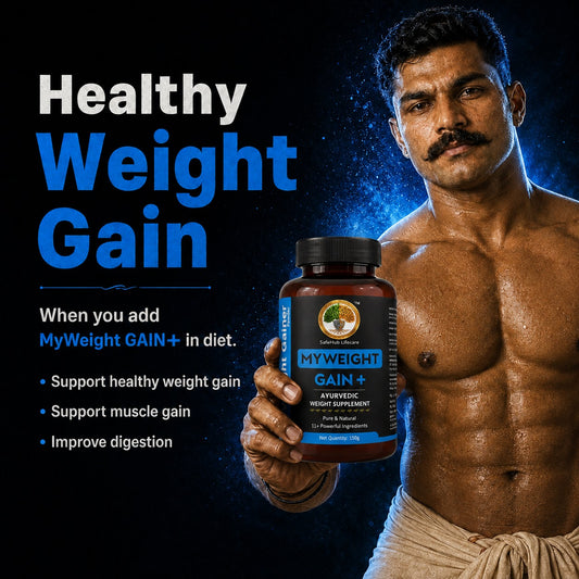 My GAIN+ Ayurvedic Wellness Powder | 17 Traditional Herbs & Superfoods | 150g