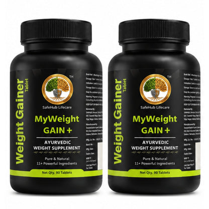 My Weight Gain+ ( 90 Tablets ) 100% Ayurvedic